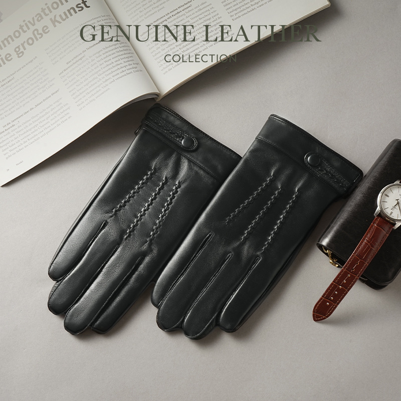 Herren-Handschuhe aus echtem L – Leather Driving Glove Bewertung und Preis
