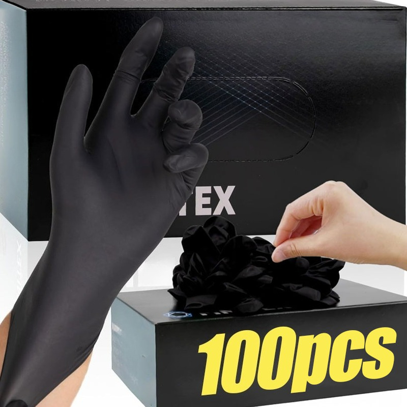 Schwarze Einweghandschuhe Unis – Latex Disposable Glove Bewertung und Preis