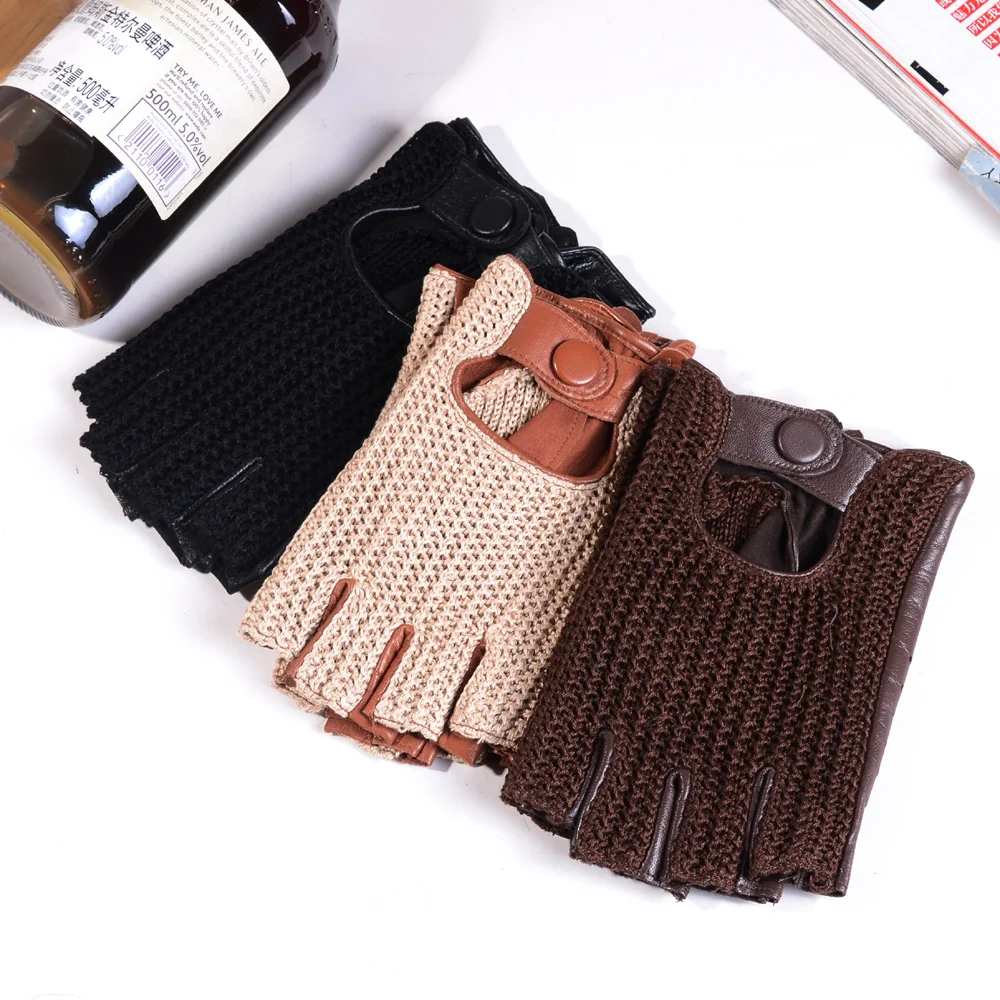 Herren-Handschuhe aus echtem L – Leather Driving Glove Bewertung und Preis