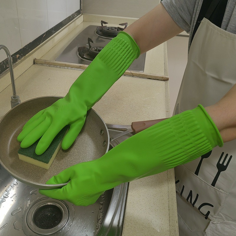 1 Paar Verlängerte Silikon-Ges – Dish Glove Rubber Bewertung und Preis