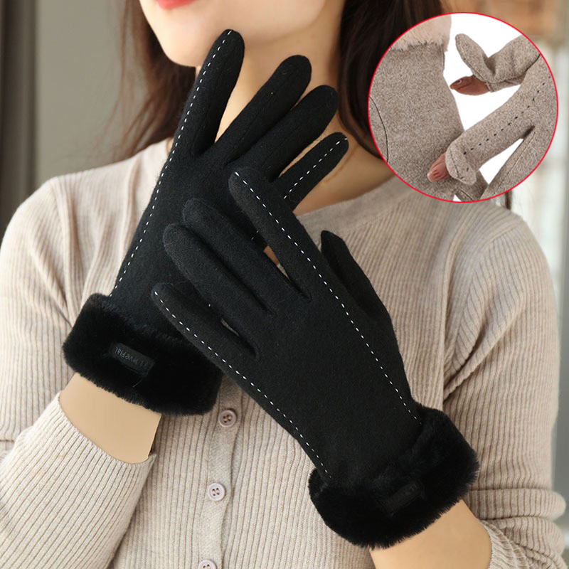 Frauen Winter handschuhe Flip  – Wool Glove Lined Bewertung und Preis